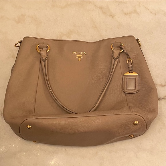 Prada Handbags - Prada Large Hobo Shoulder Bag